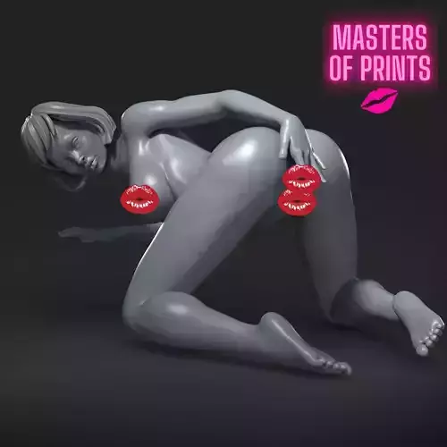 sexy pose - NSFW - EROTIC MINIATURE 75 MM SCALE