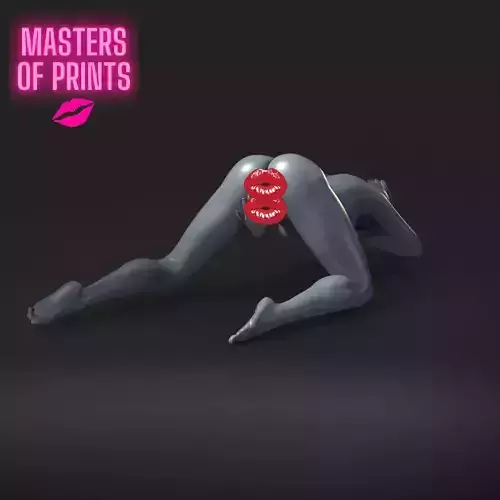 sexy pose - NSFW - EROTIC MINIATURE 75 MM SCALE