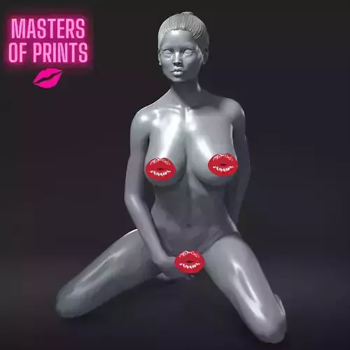 sexy pose - NSFW - EROTIC MINIATURE 75 MM SCALE
