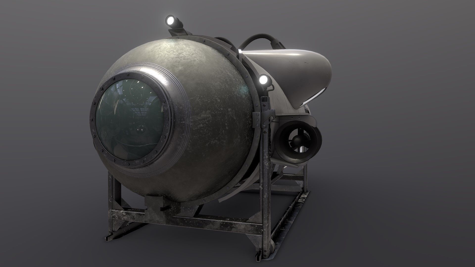 OceanGate Titan submersible 3D model_15
