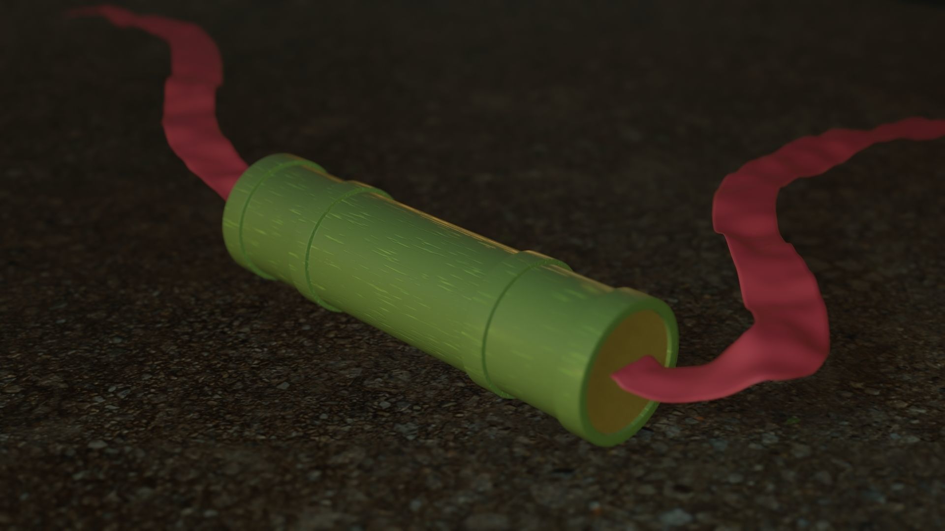 Nezuko Bamboo Muzzle 3D model_3