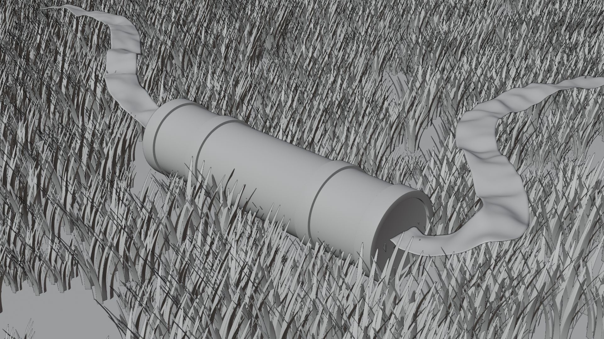 Nezuko Bamboo Muzzle 3D model_1