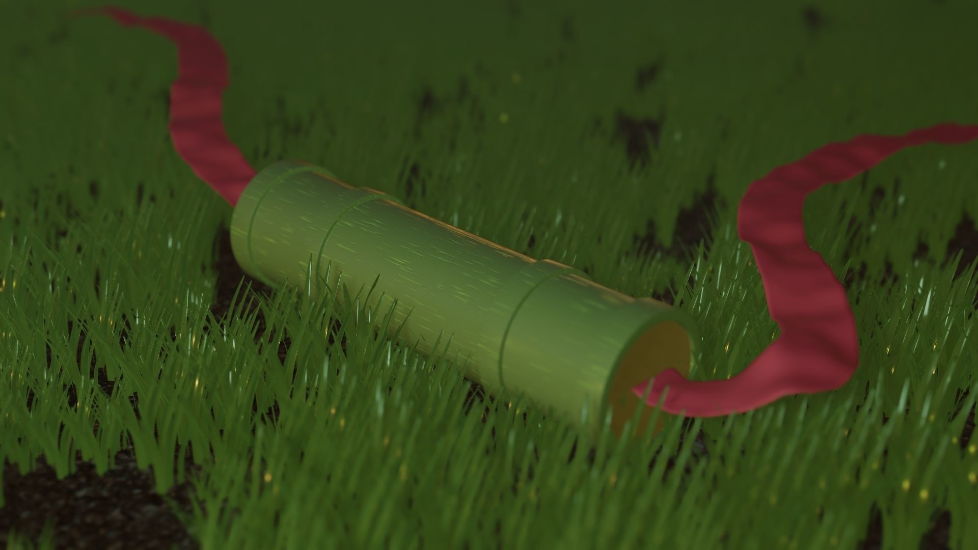 Nezuko Bamboo Muzzle 3D model_4