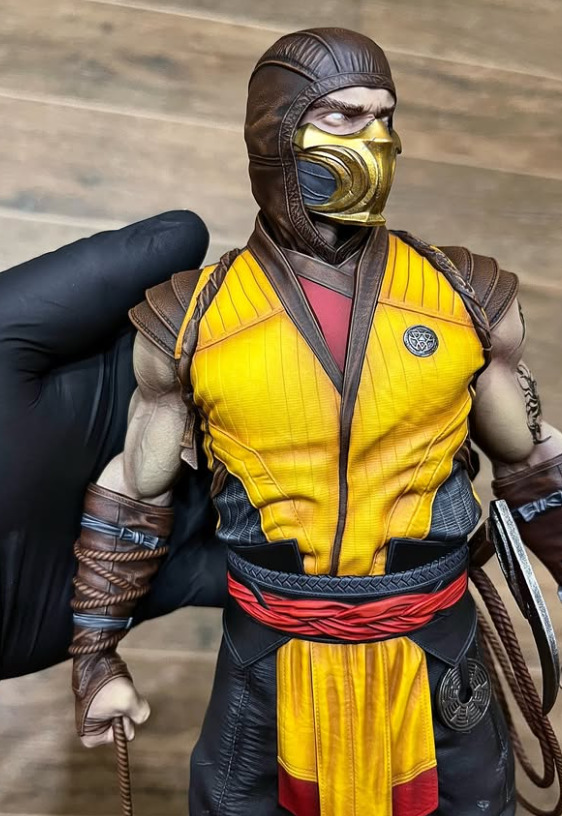 Mortal kombat scorpion 3D print model_1
