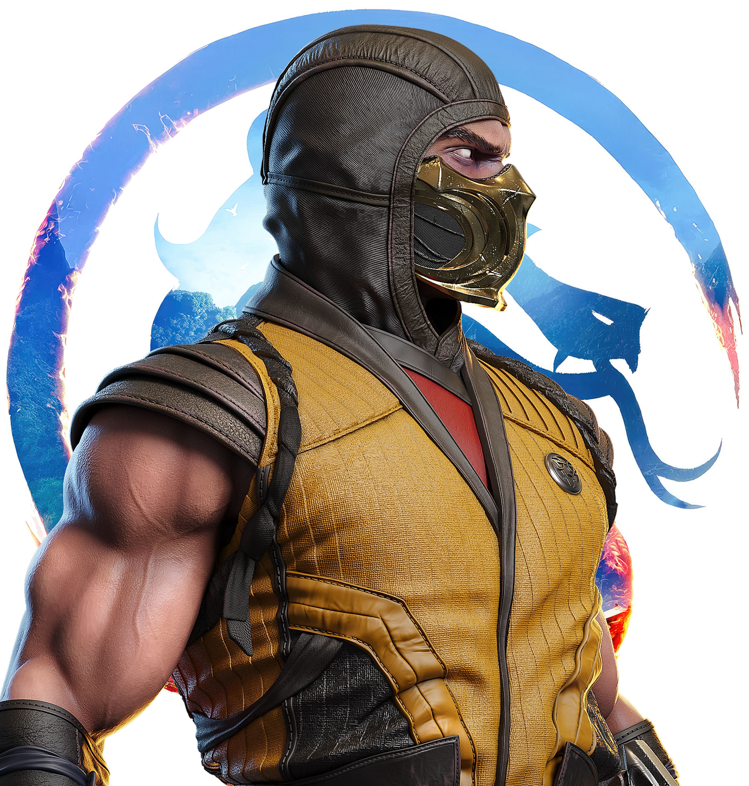 Mortal kombat scorpion 3D print model_5