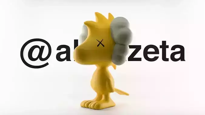 Kaws Woodstock Textured