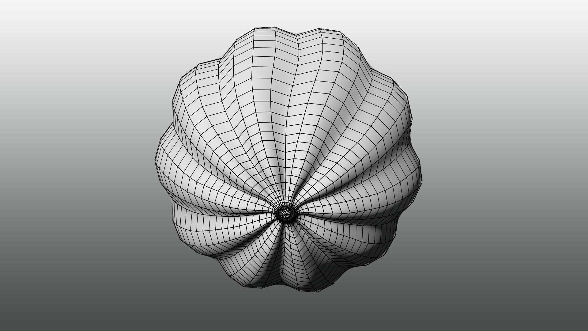 Acorn Squash 3D model_7