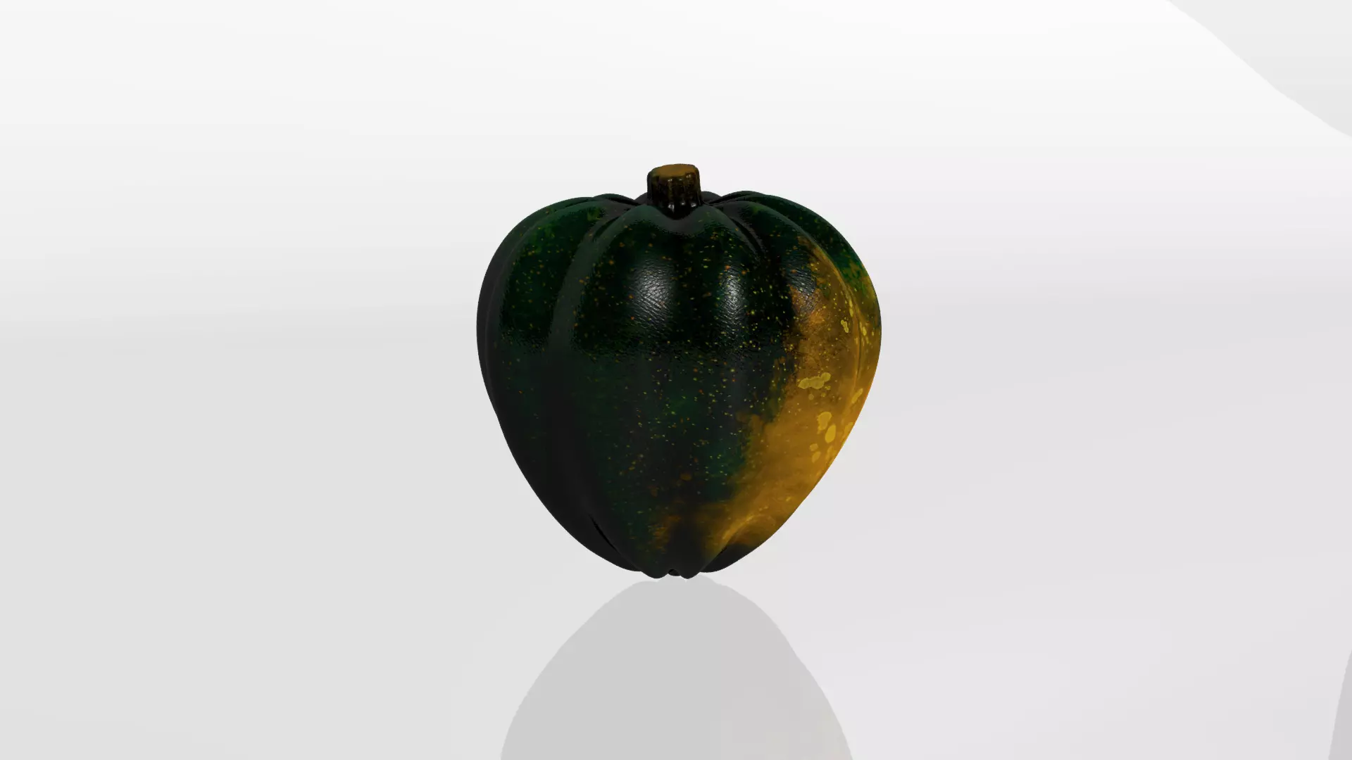 Acorn Squash 3D model_0
