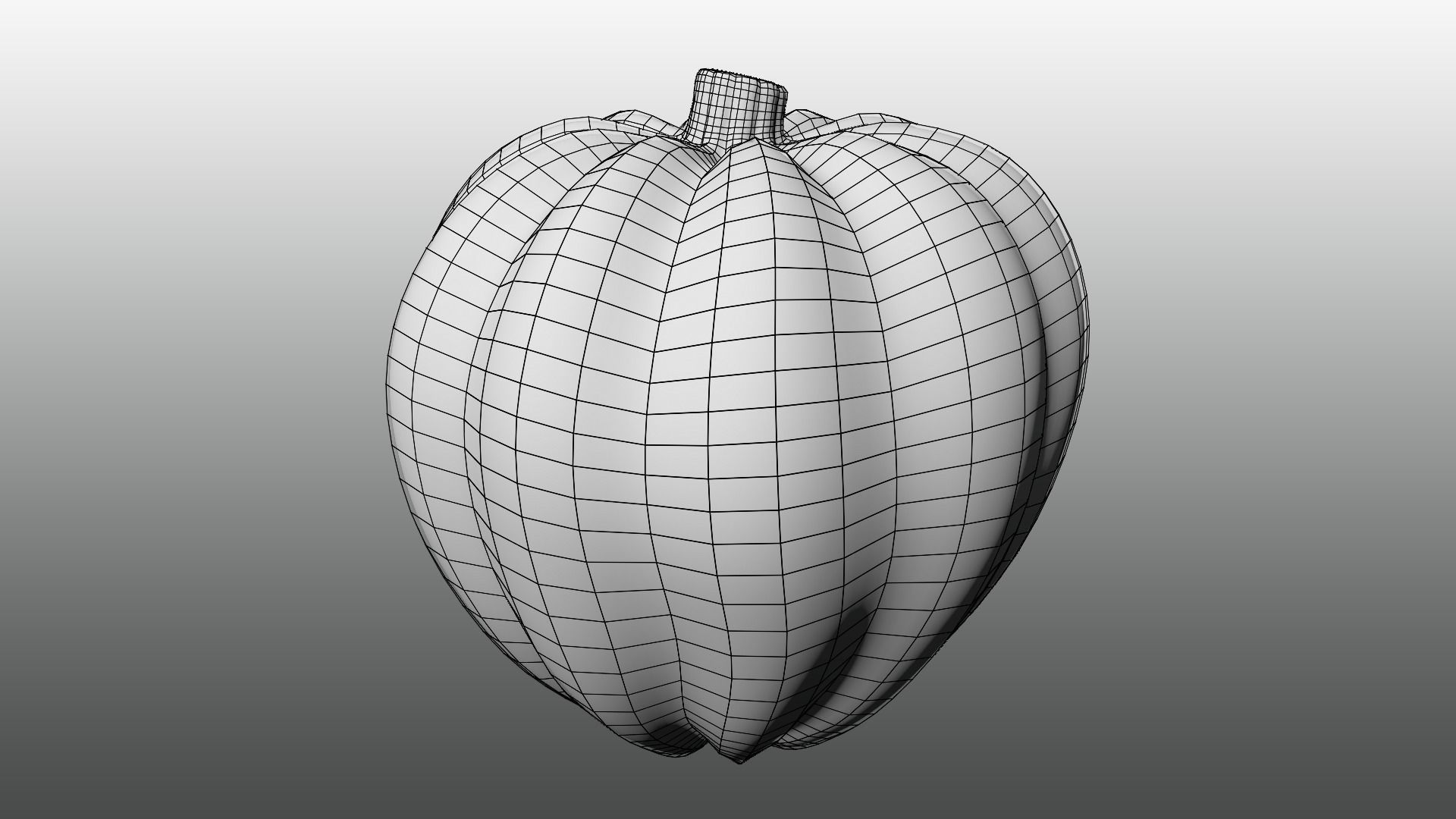 Acorn Squash 3D model_5