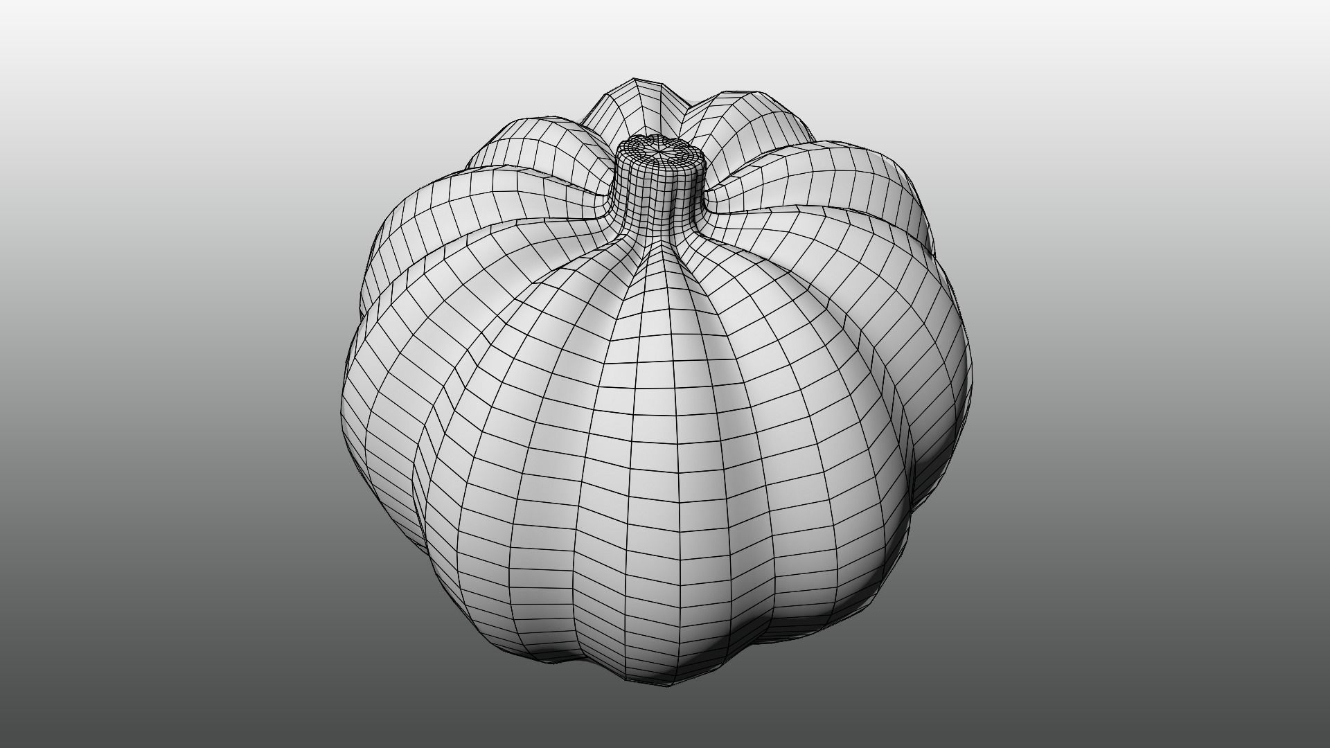 Acorn Squash 3D model_6