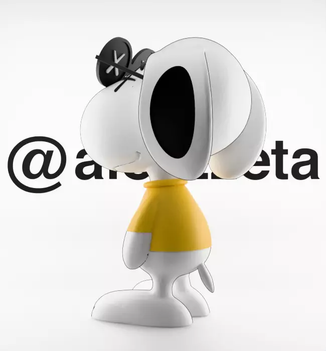 Kaws Snoopy x Woodstock for Print 3D print model_8