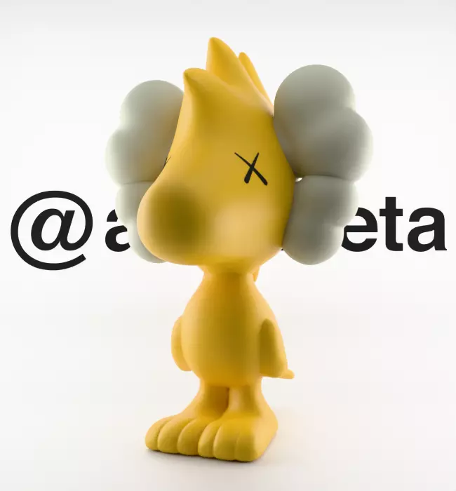 Kaws Snoopy x Woodstock for Print 3D print model_21