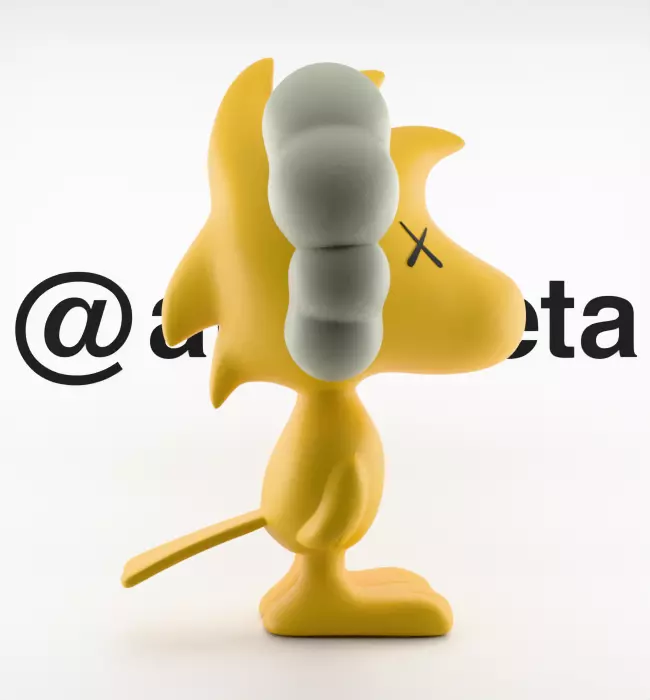 Kaws Snoopy x Woodstock for Print 3D print model_33