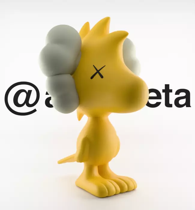 Kaws Snoopy x Woodstock for Print 3D print model_36