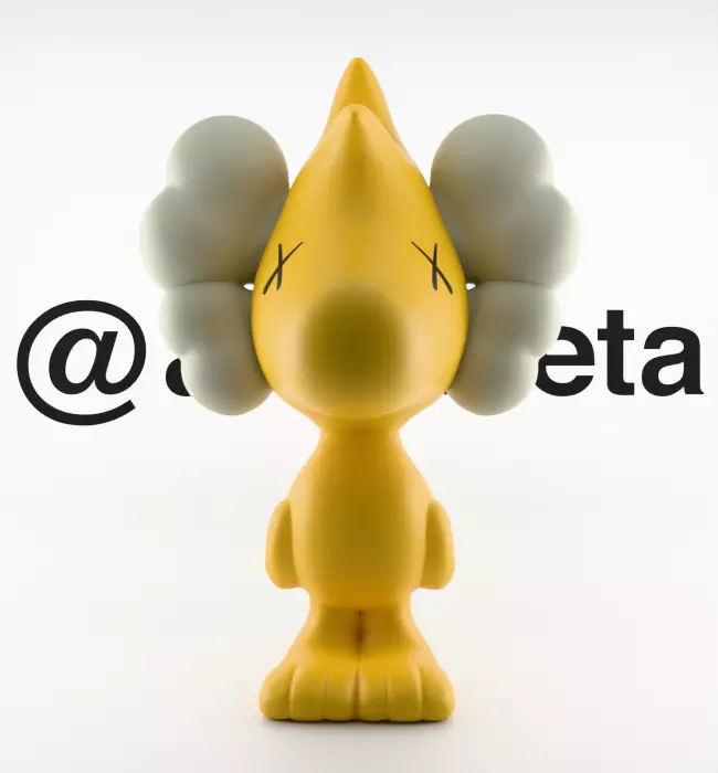 Kaws Snoopy x Woodstock for Print 3D print model_20