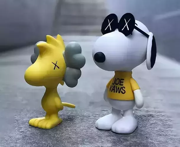 Kaws Snoopy x Woodstock for Print 3D print model