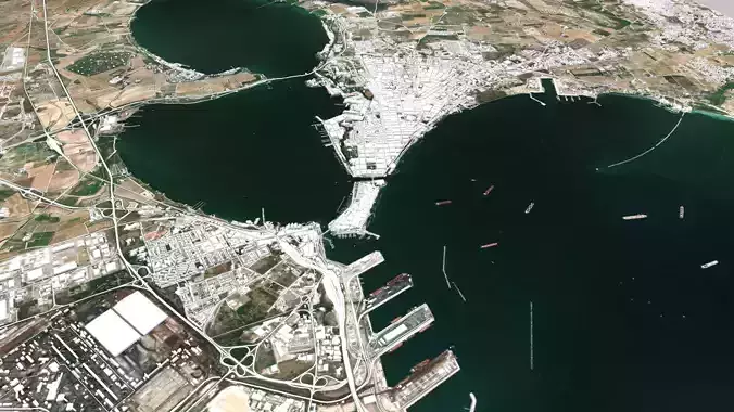 Cityscape Taranto Italy