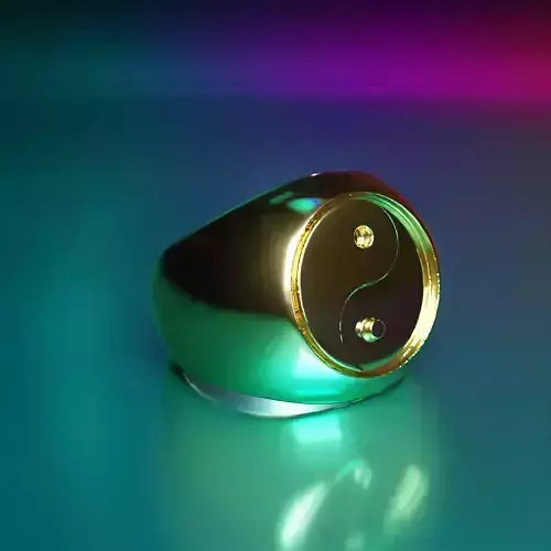 yin yang ring