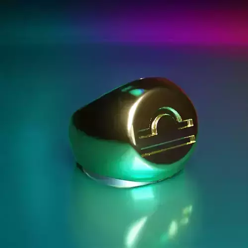 libra ring 3D print model