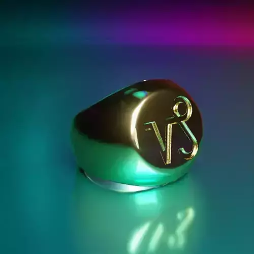 capricorn ring 3D print model