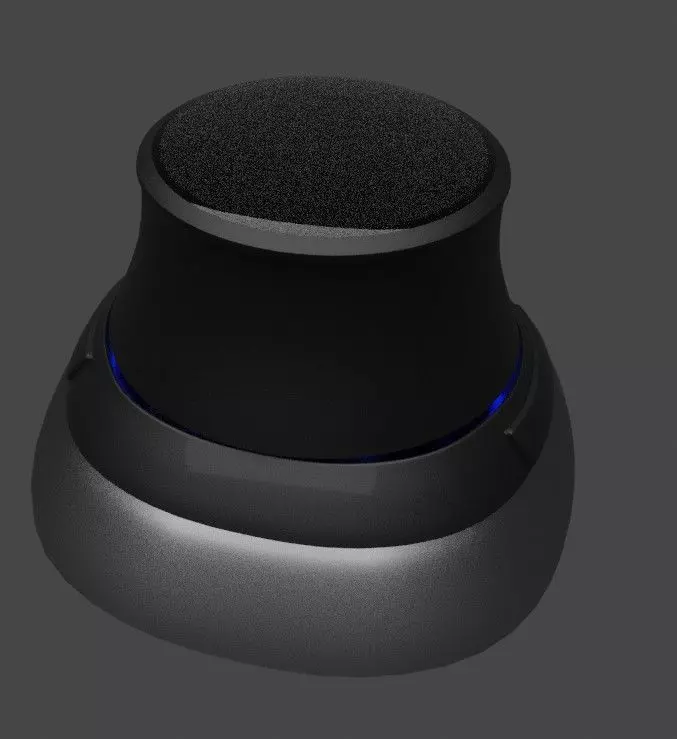 3D Space Mouse 3D model_0