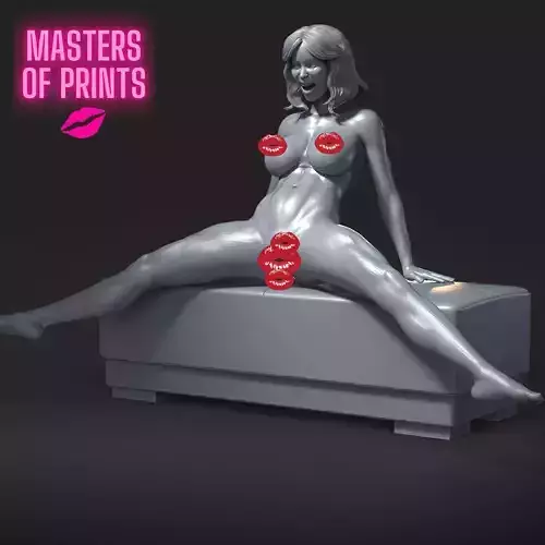 sexy pose - NSFW - EROTIC MINIATURE 75 MM SCALE
