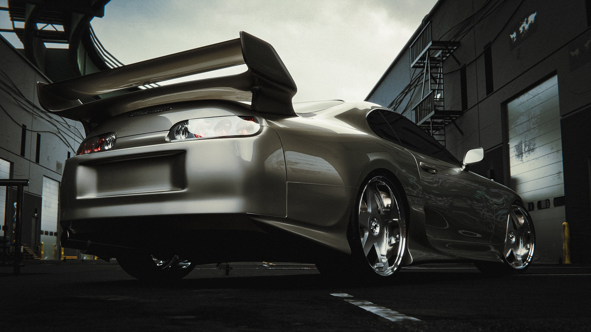 Veilside C-II Body Kit 3D model_1