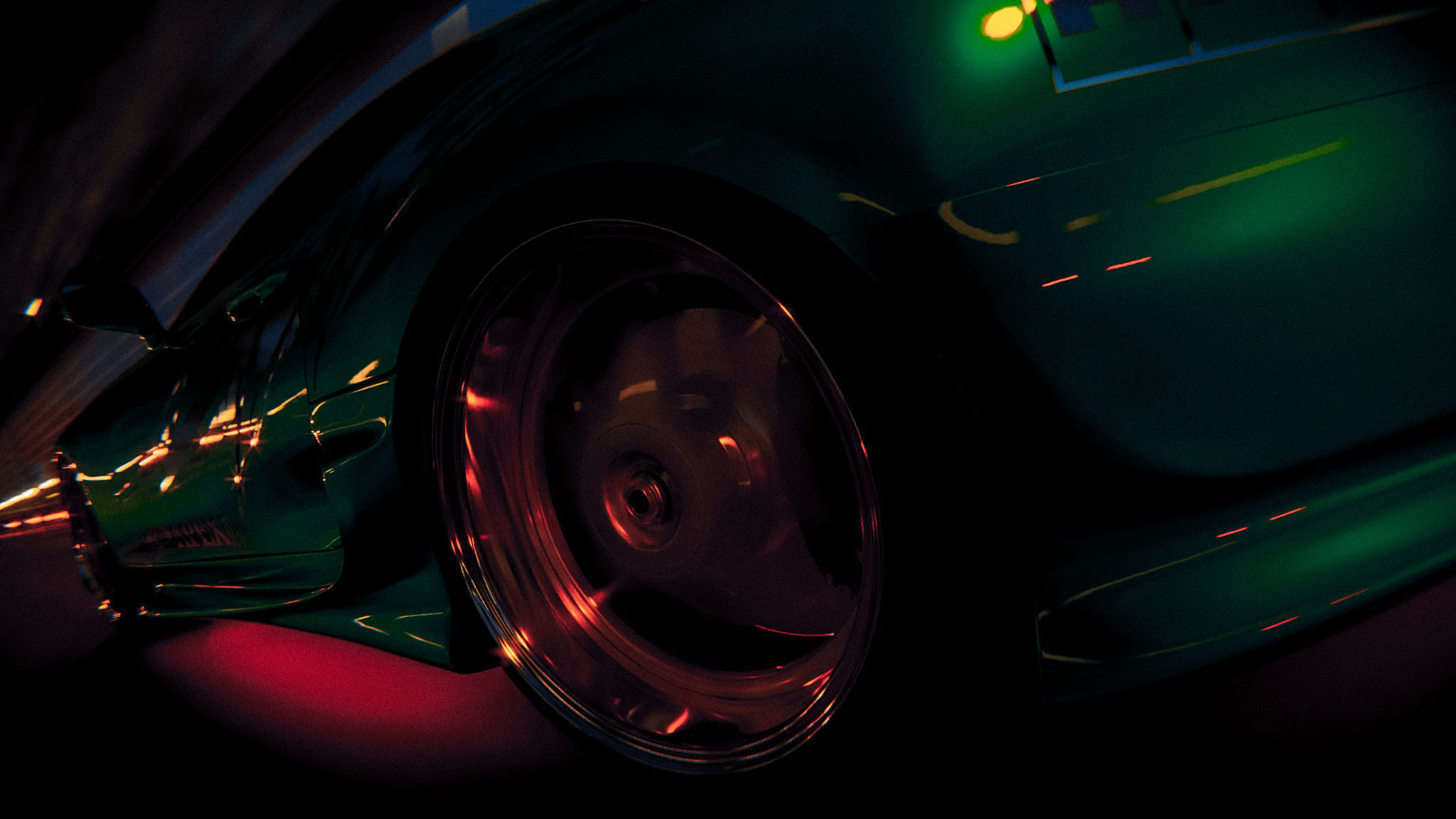 Veilside C-II Body Kit 3D model_5