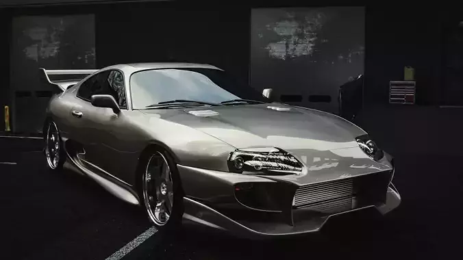 Veilside C-II Body Kit 3D model