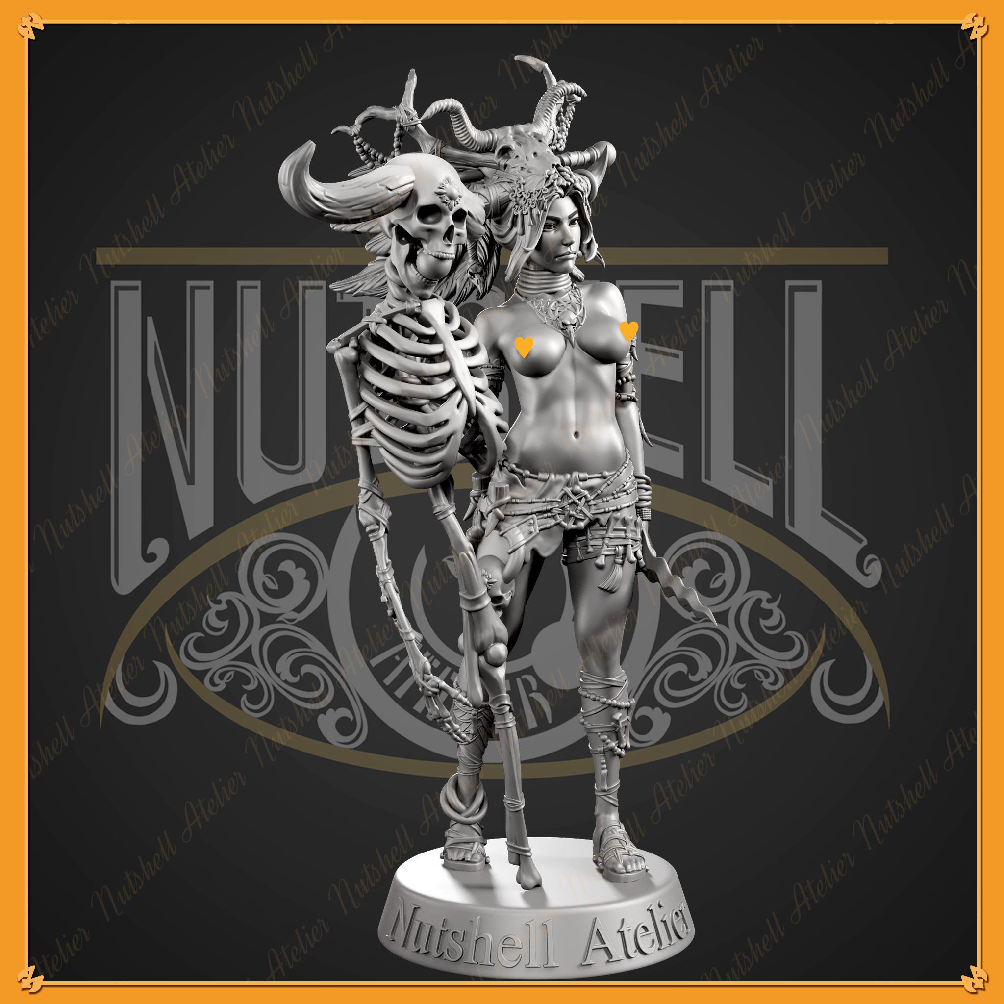 Nutshell Atelier - Witch Doctor - NSFW 3D print model_7
