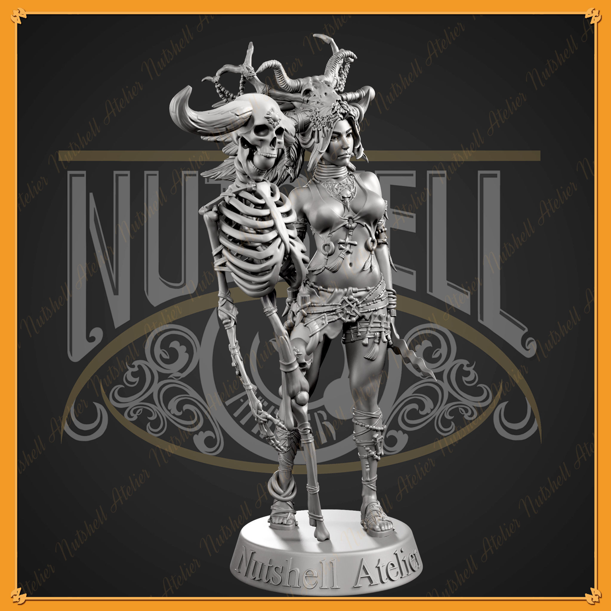 Nutshell Atelier - Witch Doctor - NSFW 3D print model_6