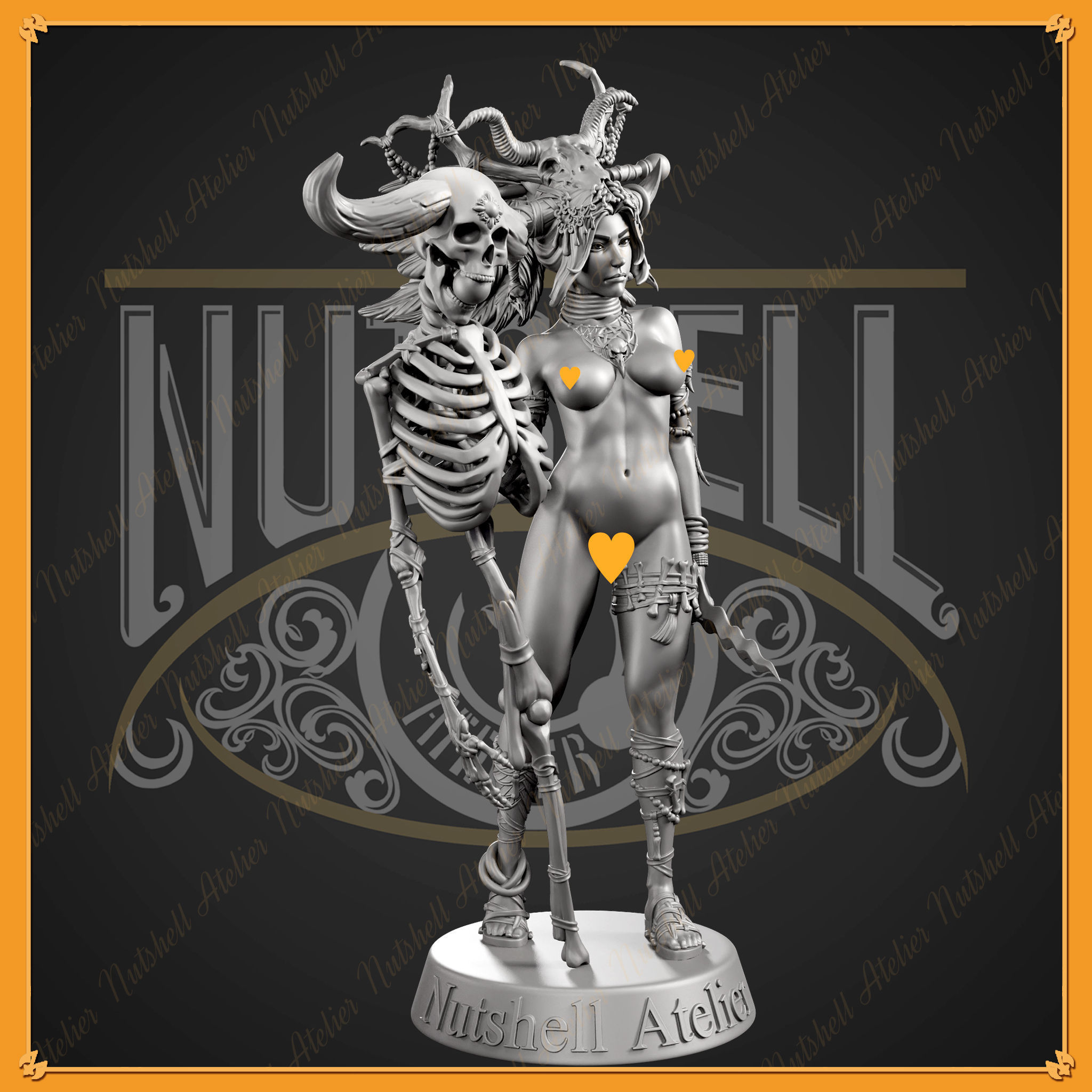Nutshell Atelier - Witch Doctor - NSFW 3D print model_8