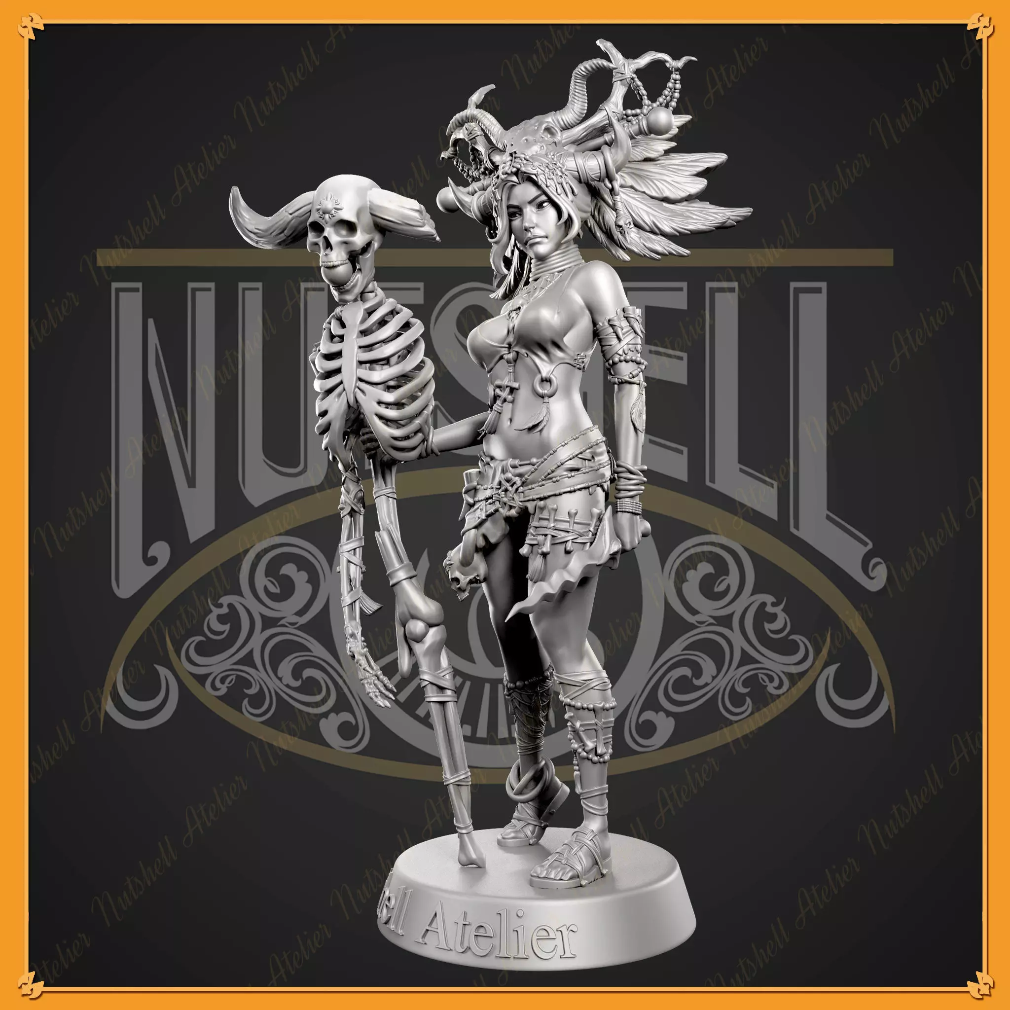 Nutshell Atelier - Witch Doctor - NSFW 3D print model_0
