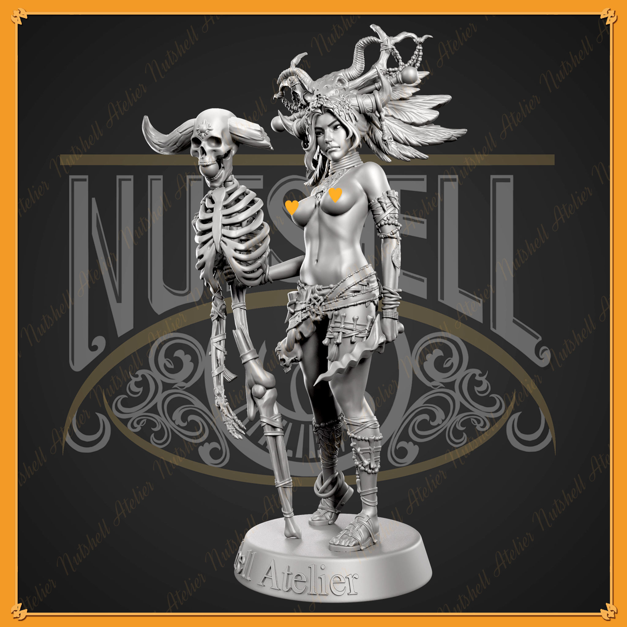 Nutshell Atelier - Witch Doctor - NSFW 3D print model_1