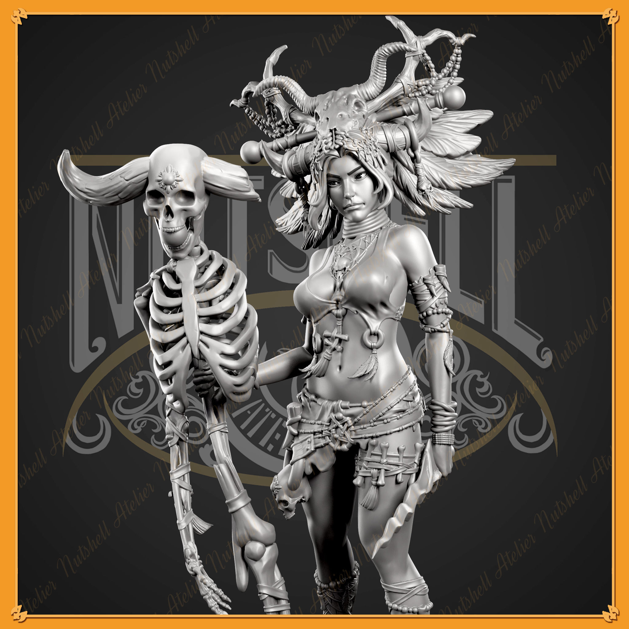 Nutshell Atelier - Witch Doctor - NSFW 3D print model_3