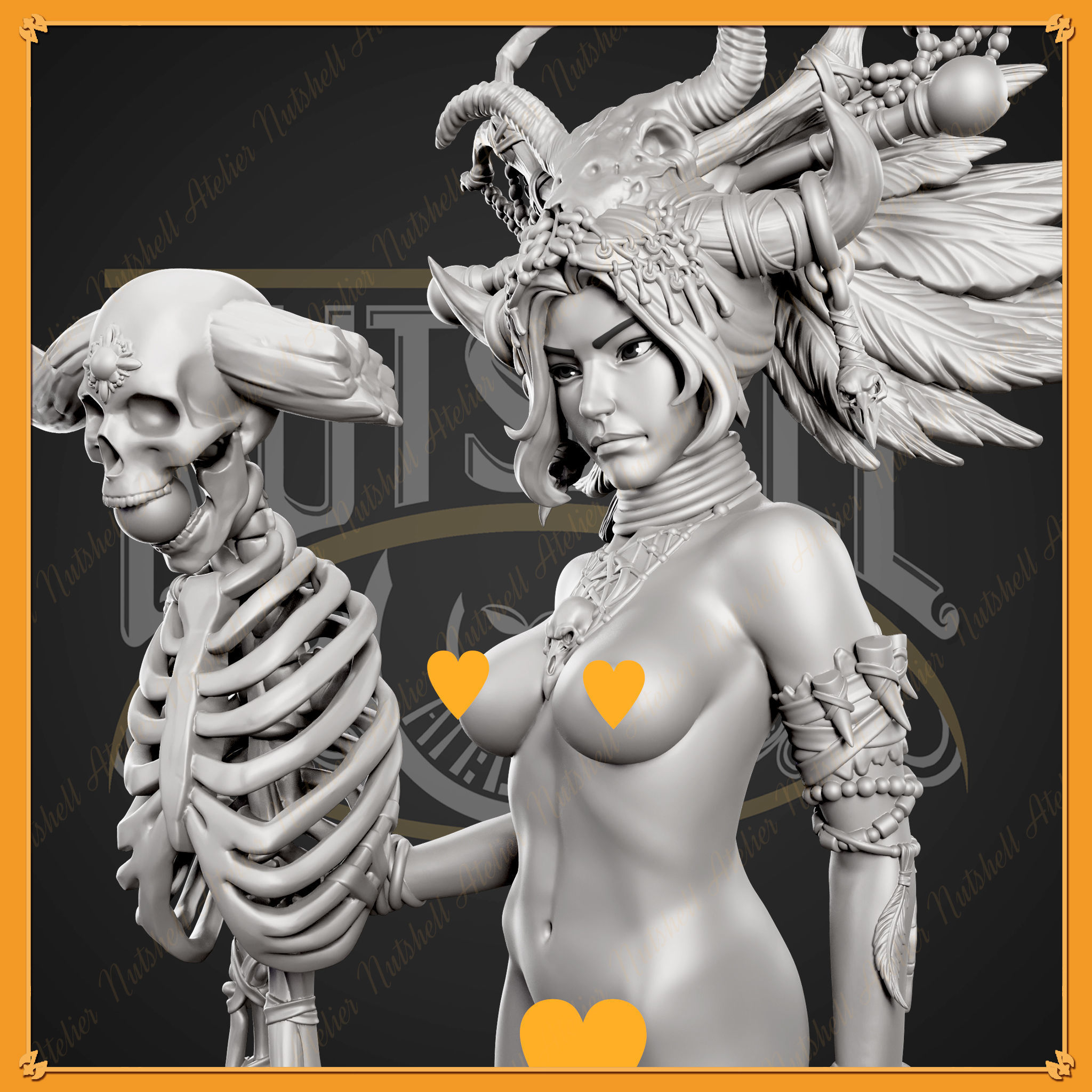 Nutshell Atelier - Witch Doctor - NSFW 3D print model_11