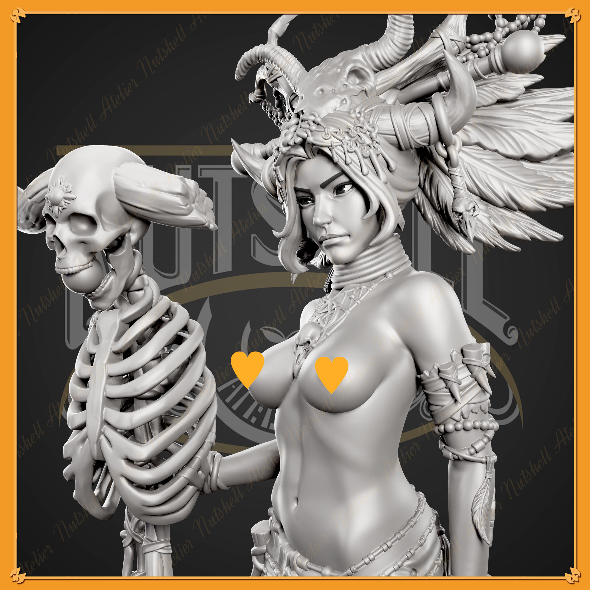 Nutshell Atelier - Witch Doctor - NSFW 3D print model_10