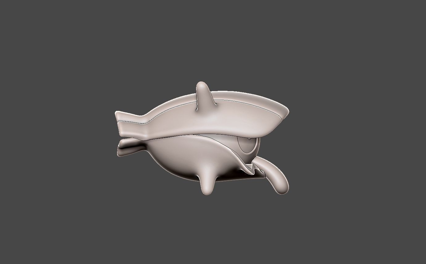 Pokemon shellder evolution pack 3D print model_9