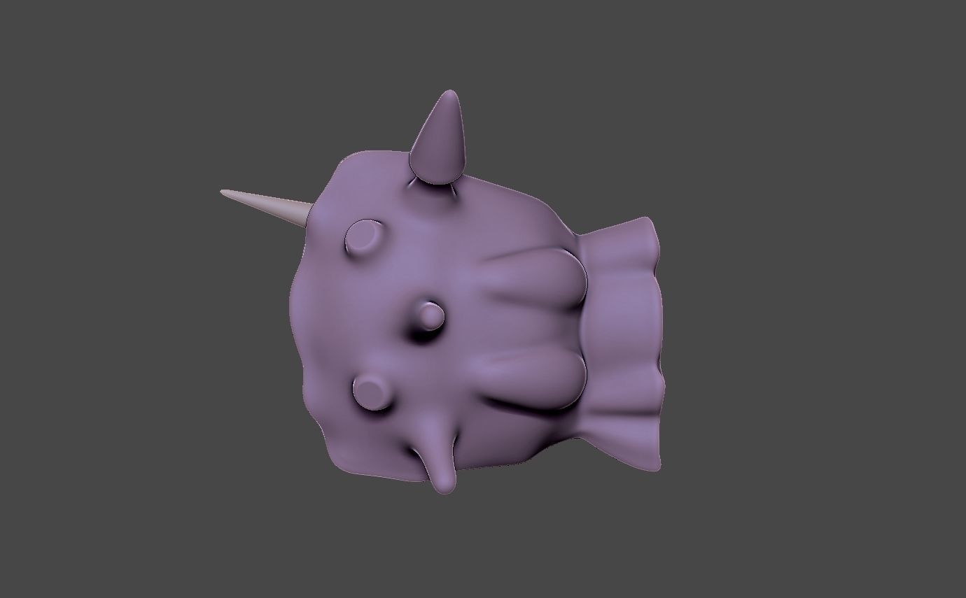 Pokemon shellder evolution pack 3D print model_16