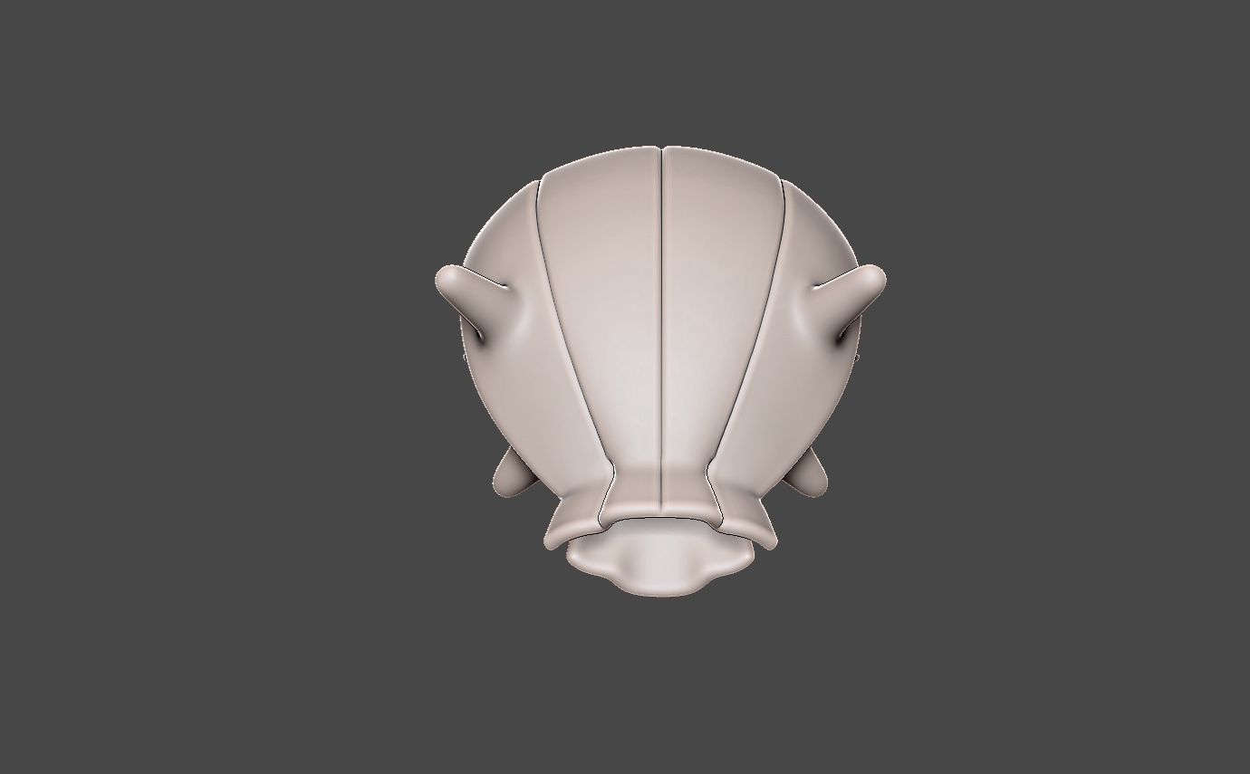 Pokemon shellder evolution pack 3D print model_10