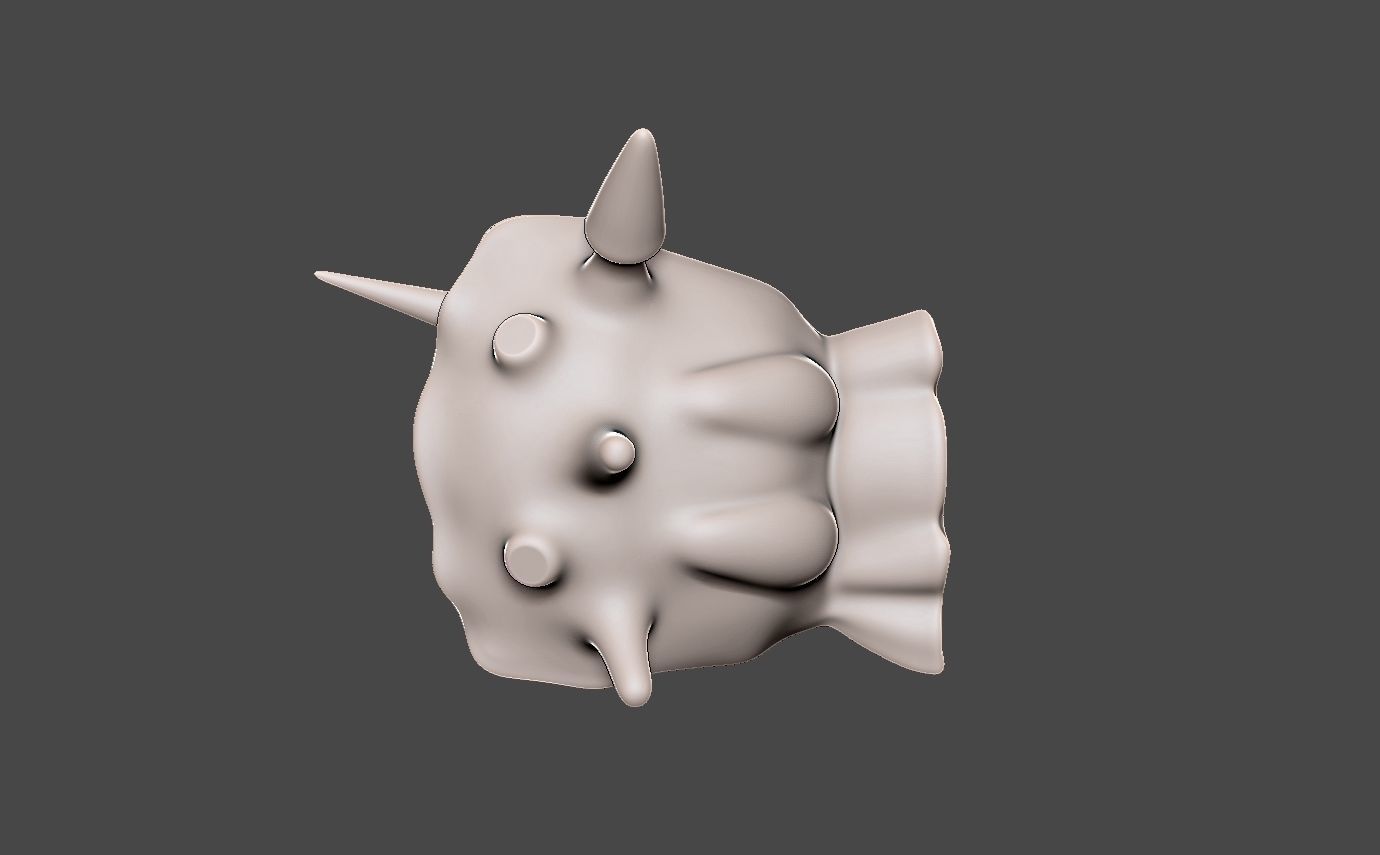 Pokemon shellder evolution pack 3D print model_4