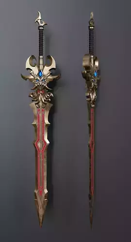 Stylized viking sword 2