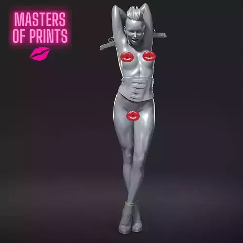HORNY AND DANGEROUS - NSFW - EROTIC MINIATURE 75 MM SCALE