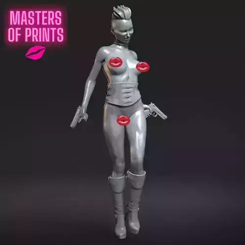 HORNY AND DANGEROUS - NSFW - EROTIC MINIATURE 75 MM SCALE