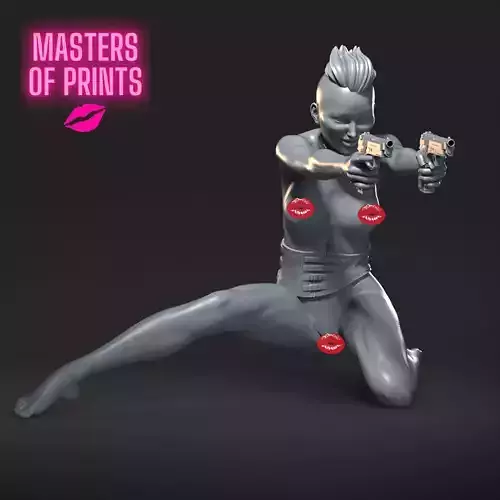 HORNY AND DANGEROUS - NSFW - EROTIC MINIATURE 75 MM SCALE