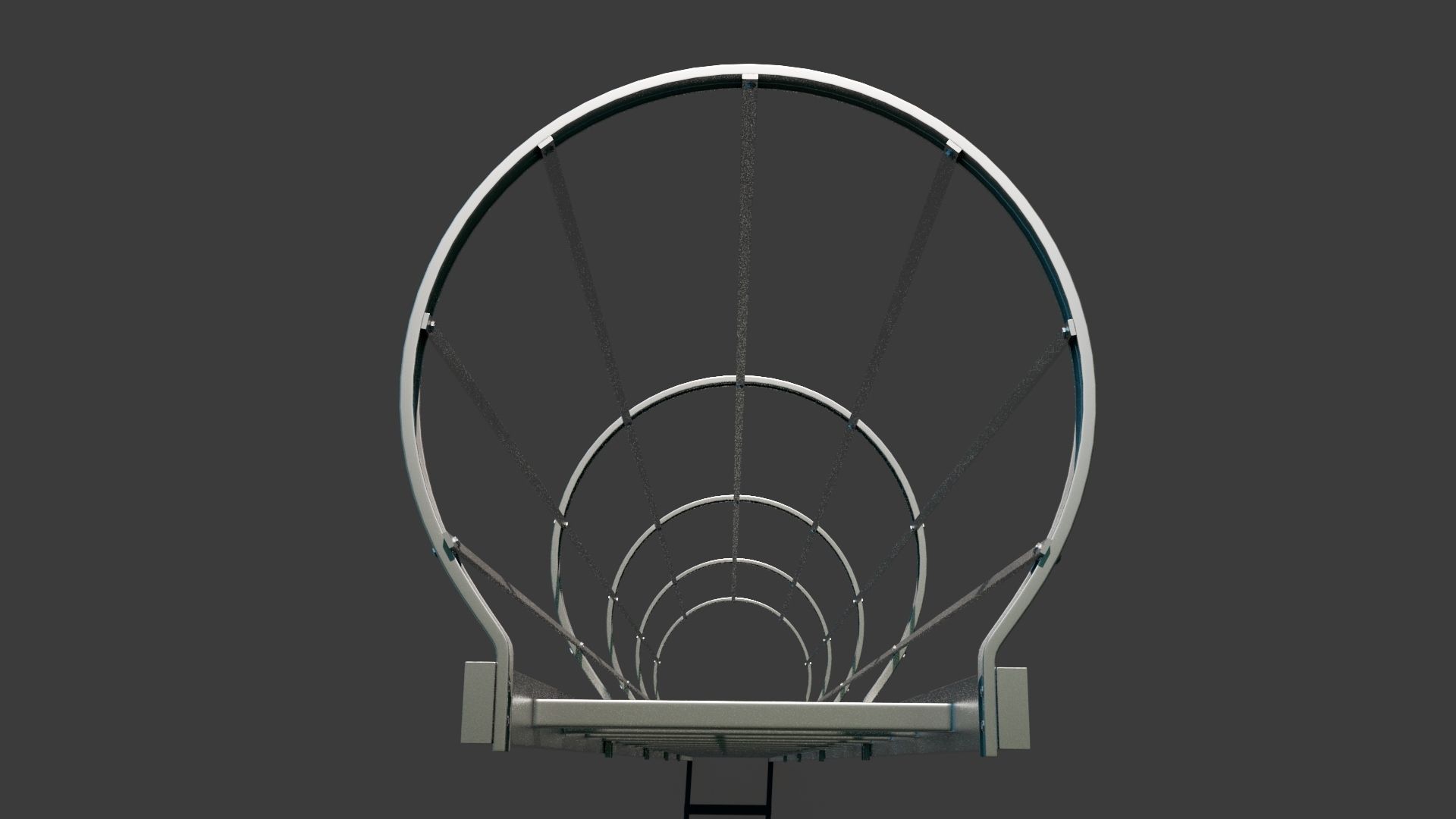 Exterior Metal Ladder Free low-poly 3D model_3