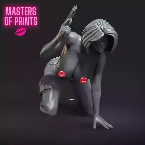 HORNY AND DANGEROUS - NSFW - EROTIC MINIATURE 75 MM SCALE