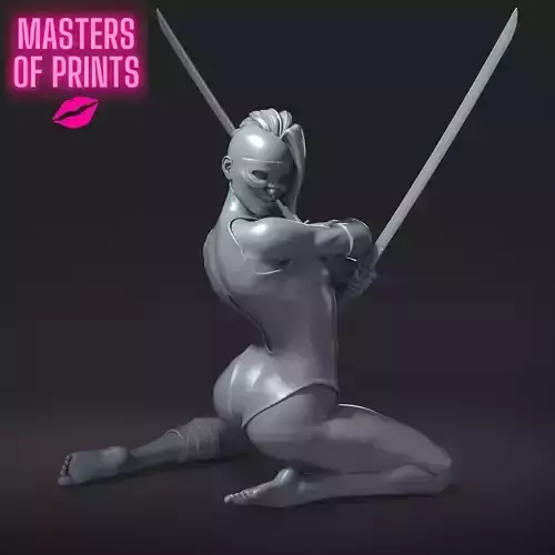 HORNY AND DANGEROUS - NSFW - EROTIC MINIATURE 75 MM SCALE