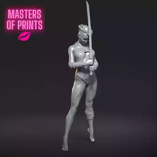 HORNY AND DANGEROUS - NSFW - EROTIC MINIATURE 75 MM SCALE