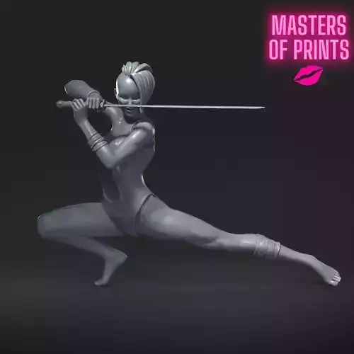 HORNY AND DANGEROUS - NSFW - EROTIC MINIATURE 75 MM SCALE